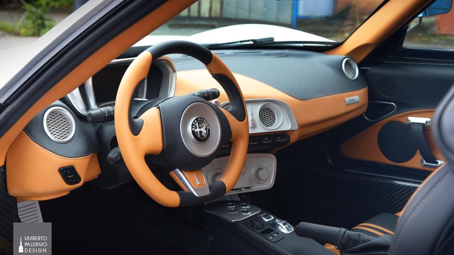 Интерьер Alfa Romeo 4C by Umberto Palermo Design 2018 года  (фото 10 из 10)